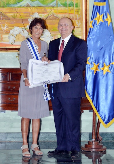 Canciller Condemora Jefa Mision