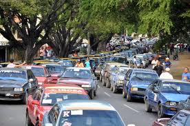 Protesta Choferes Santiago