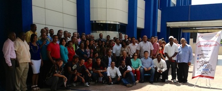 Foto Los Participantes En El Curso Taller En El Municipio Santo Domingo Este.