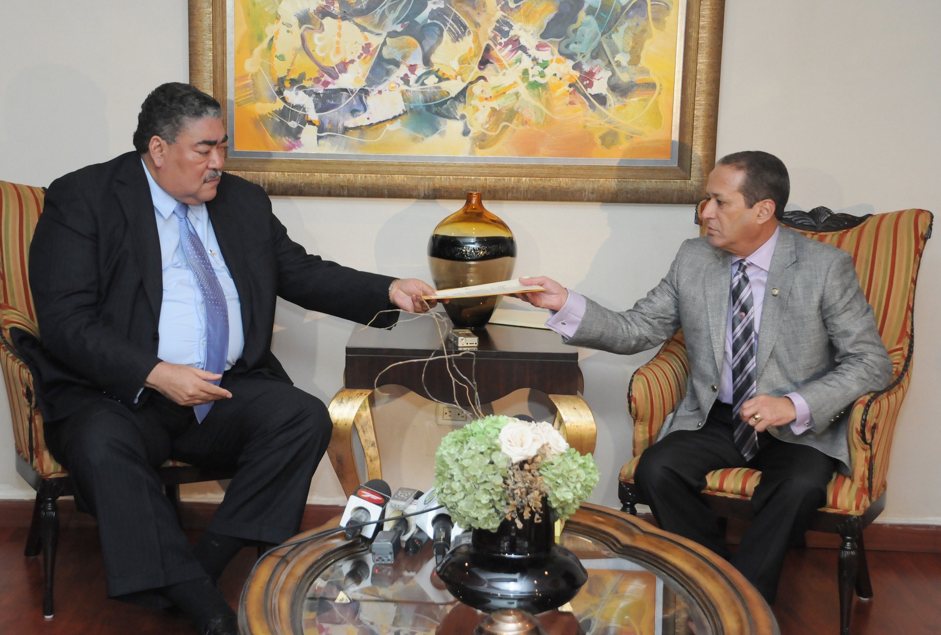 Miguel Mejia Con Reinaldo Pared