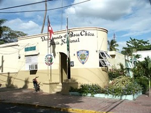 Policial De Boca Chica Base Del Comandante Del Municipio