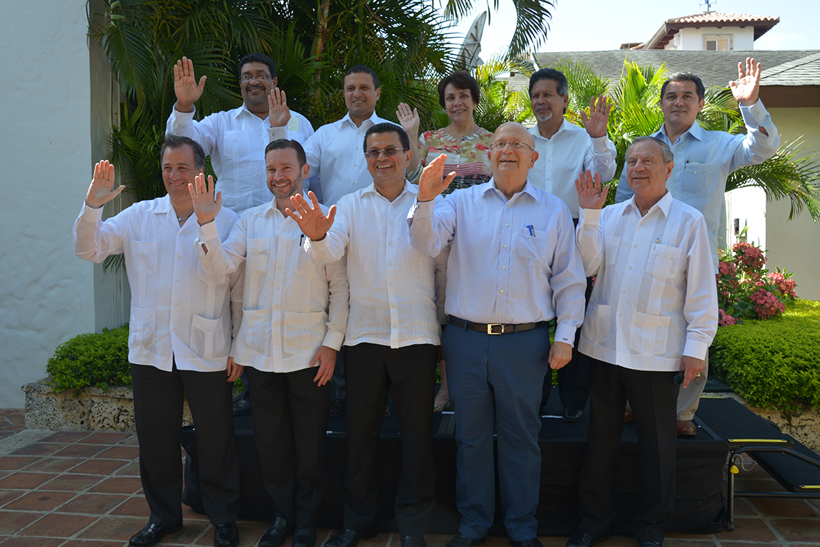 FOTO DE FAMILIA CONSEJO DE MINISTROS DEL SICA