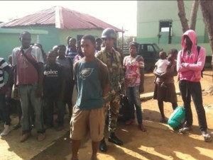 Haitianos Detenidos