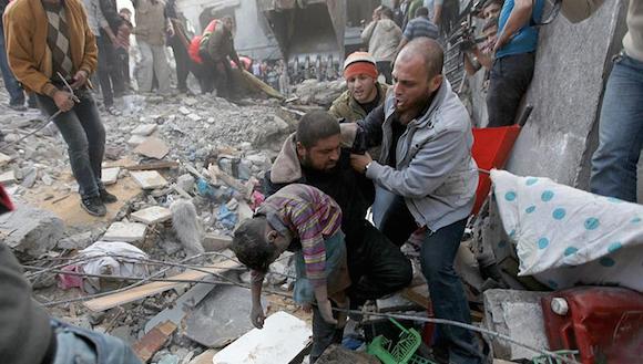 Gaza Bombardeo