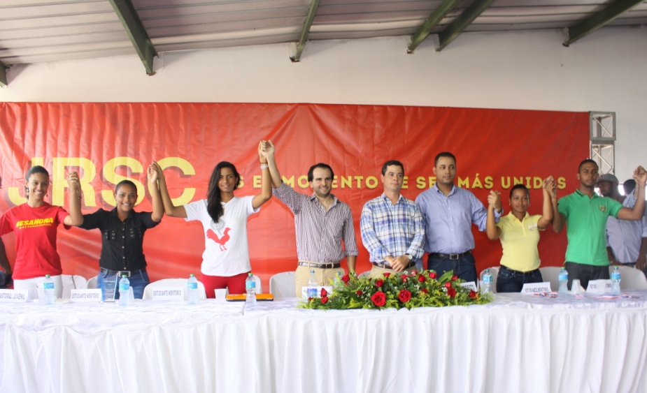 Los Principales Dirigentes De Santo Domingo Oeste Del PRSC Encabezados Por El Diputado Omar De Marchena Quienes Abogan Por La Unidad