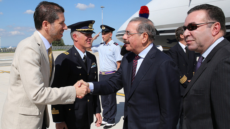 Danilo Medina ya está en Roma; hablará sobre visitas sorpresa mañana en la FAO