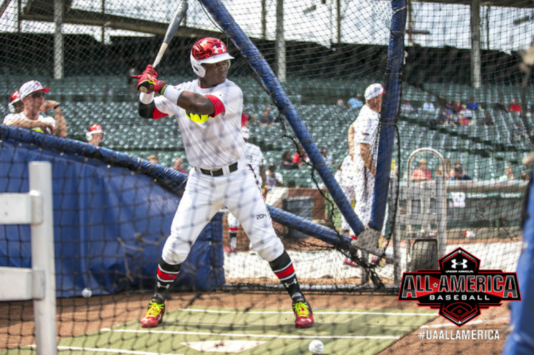Starlin Heredia Bateando Beisbol