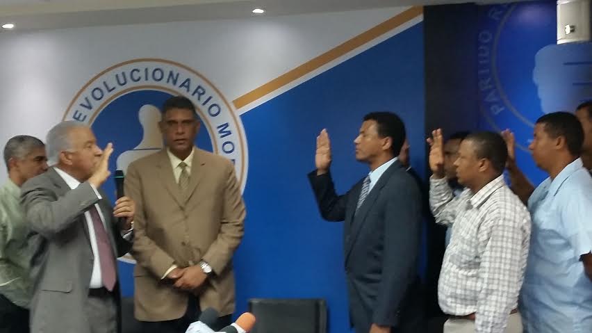 JURAMENTACION DE JOSE LUIS MATOS DEL PLD AL PRM