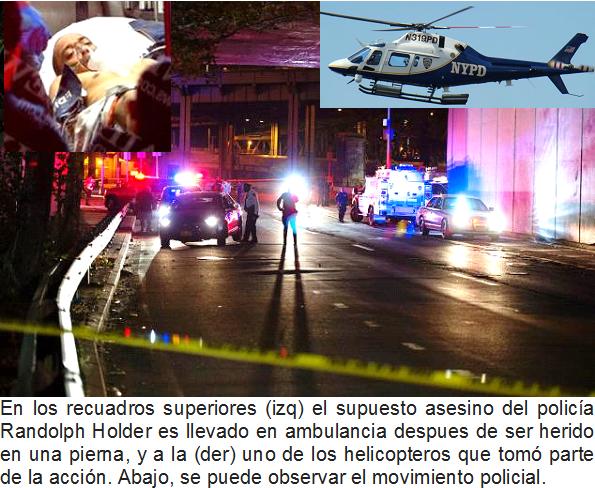 MATAN POLICIA NY