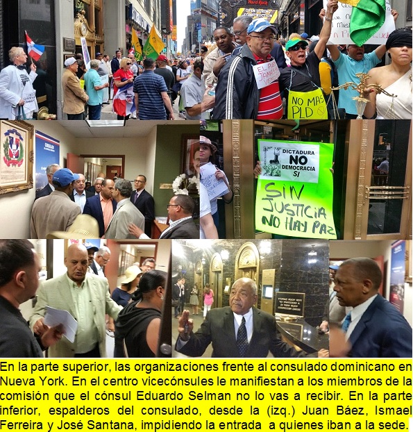Protesta Conulado NY...