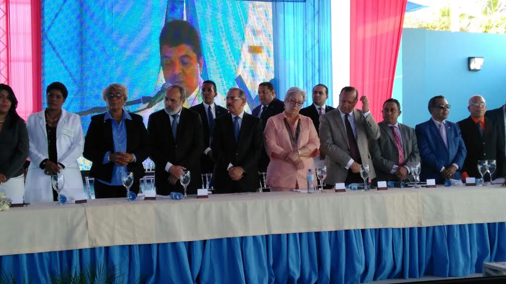 Mesa Principal Inauguracion Hospital La Descubierta