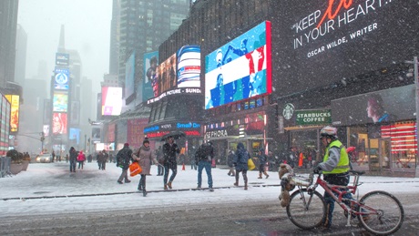 Nieve En NY.