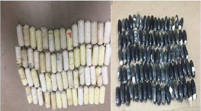 Bolsitas De Drogas Incautada Por La DNCD 