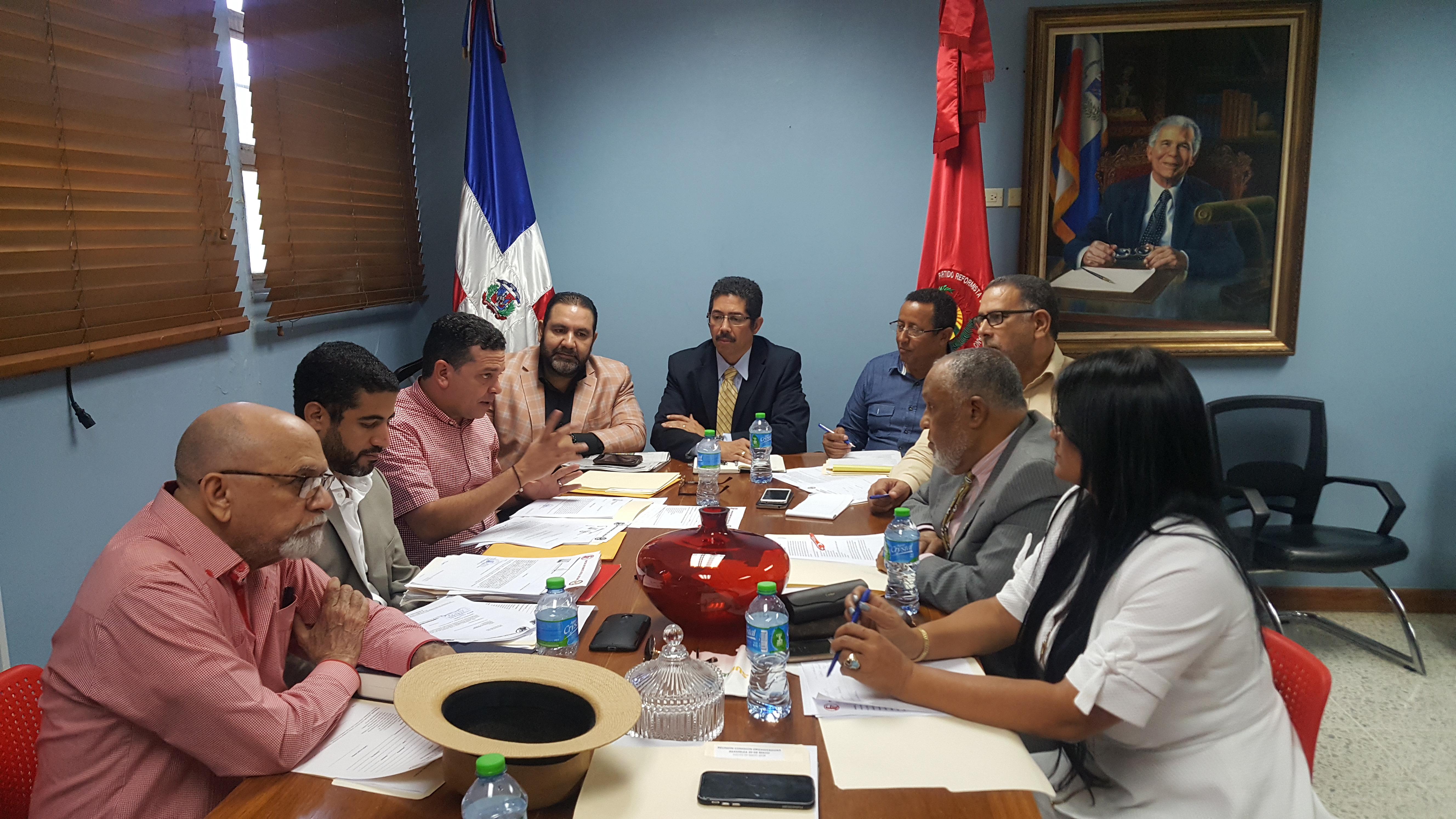 Foto Reunion Comision Organizadora Asamblea Del PRSC