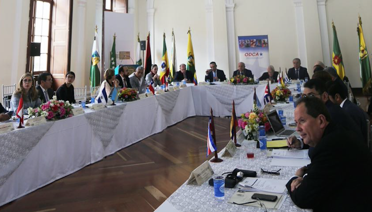 Foto BOGOTA Colombia. Reunion De La ODCA.