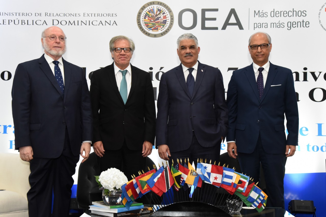 Canciller En Panel Sobre OEA 2