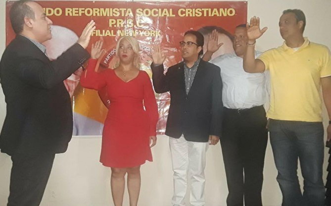 PRSC Juramenta Ex Dirigente PLD Y Comunitarios En NY