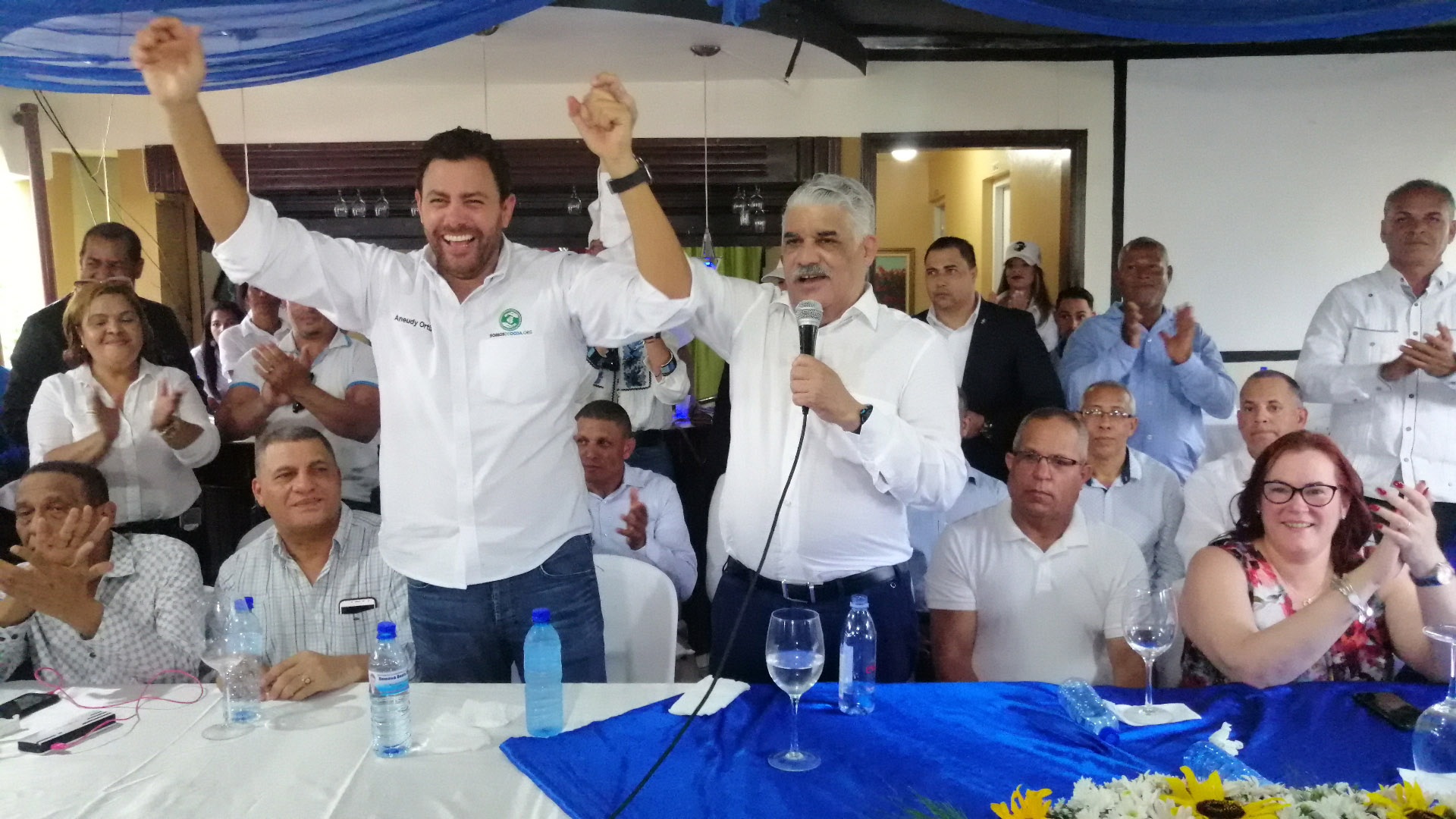 Miguel Vargas Y Aneudys Ortiz Alcalde De Ocoa