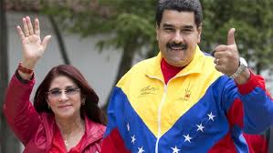 NICOLAS MADURO Y CELIA FLORES