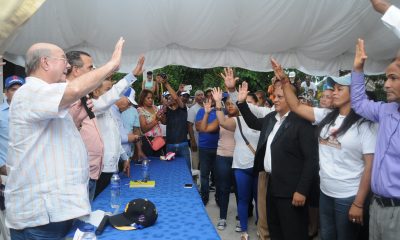 HM JURAMENTA A REGIDORES Y UN DIRECTOR DE DISTRITO DEJAN A LUIS ABINADER