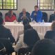 Foto La Presidenta Del PARLACEN Irma Amaya El Diputado Manolo Pichardo La Vicepresidenta Del Foro Silva Garcia Durante La Conferencia.