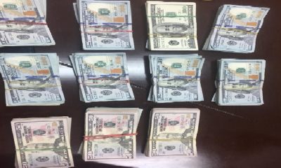 DOLARES INCAUTADO POR DNCD A COLOMBIANOS