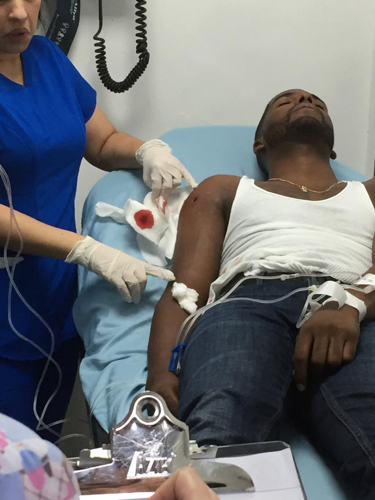 Foto Carlos Manuel Castro Luna FDA Cabo Herido En Blazo Derecho