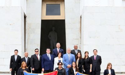 Foto Ofrenda Floral Del PARLACEN En El Altar De La Patria Con Motivo Del Natalicio De Duarte