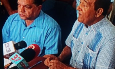 Antonio Marte Y Mario Diaz En Rueda De Prensa. Foto De Archivo. Scaled 1