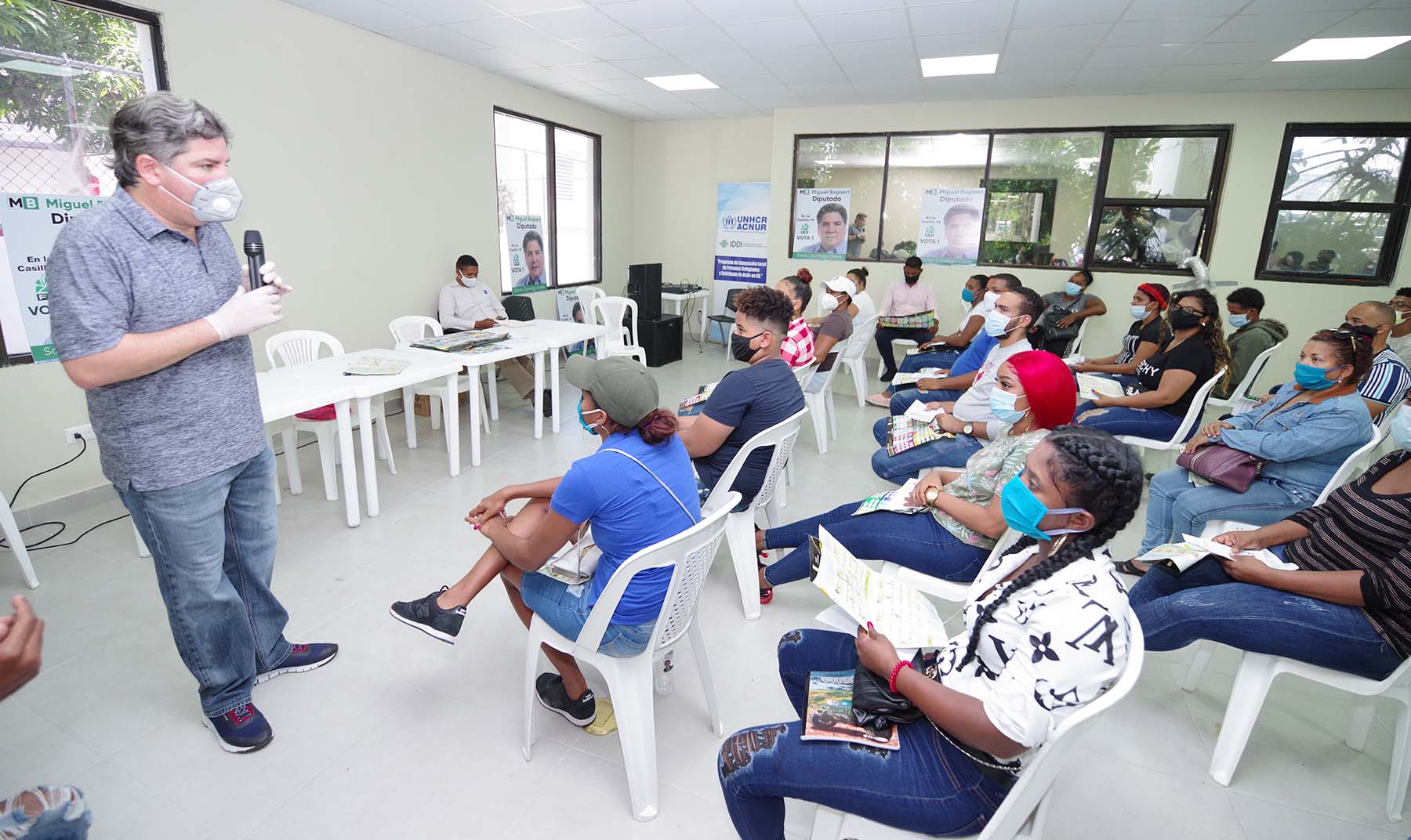 Miguel Bogaert En Un Taller Con Delegados De Mesas Electorales FP