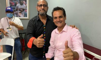 El Senador Electo Por La Romana Ivan Silva Junto A Reynaldo Rincon PRM