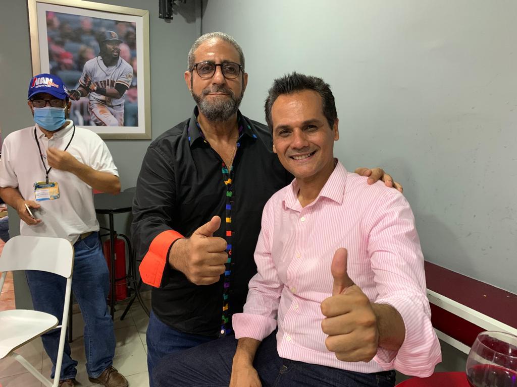El Senador Electo Por La Romana Ivan Silva Junto A Reynaldo Rincon PRM