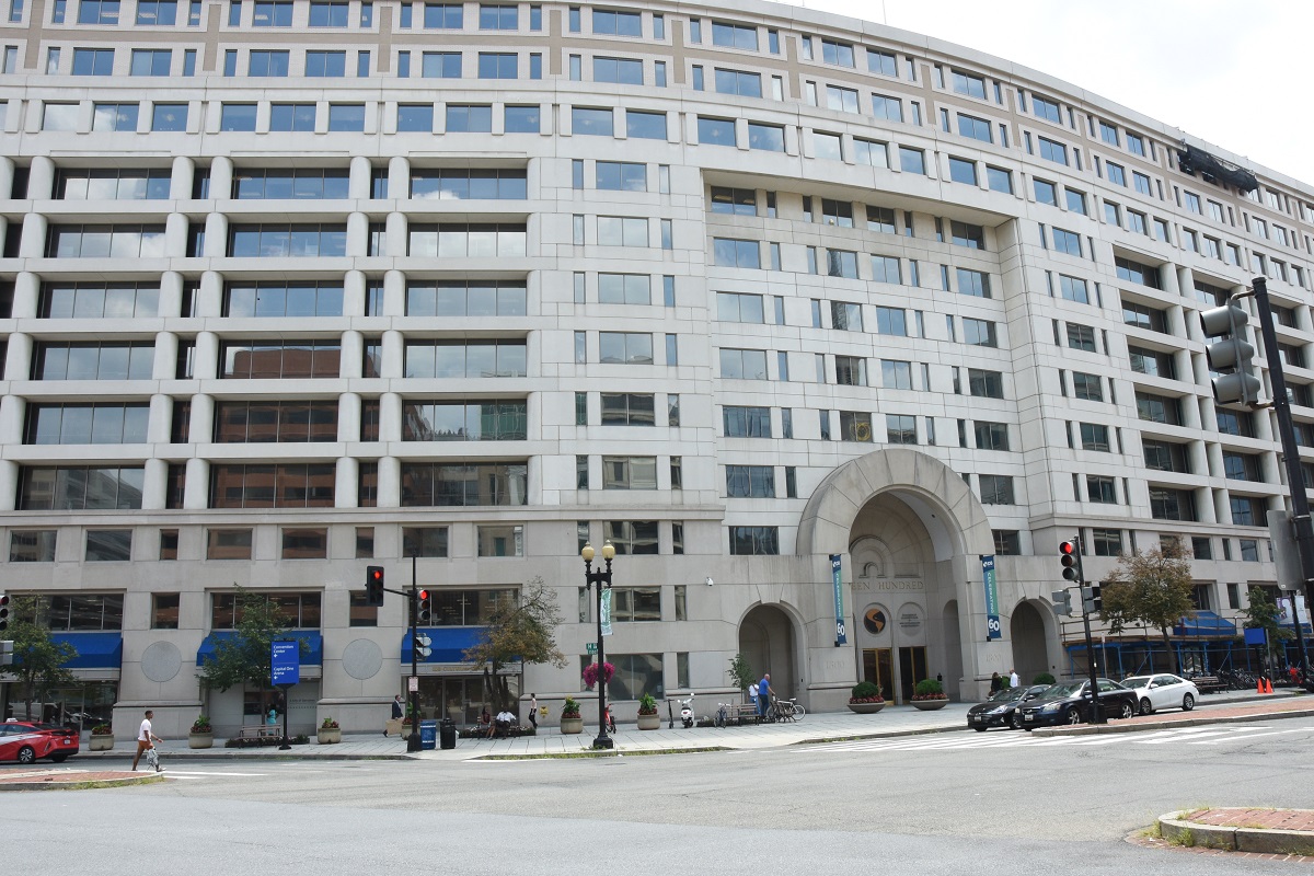 IDB Building Headquarters In DC. Edificio De La Sede Del BID