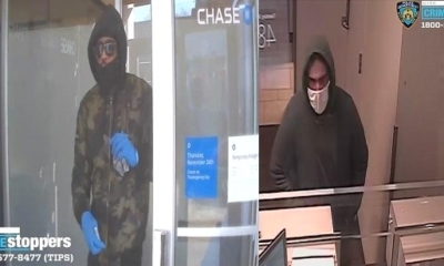 Atracan Dos Bancos En NYC El Mismo Dia Y Con Dos Horas De Diferencia