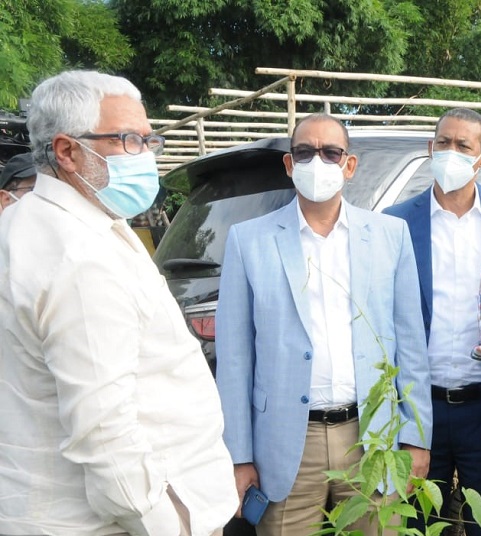 Deligne Asecencion En Los Alcarrizos Con El Viceministro Colon