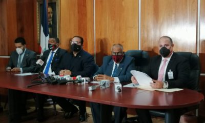 Foto Desde La Derecha Jose Balaguer El Diputado Maximo Castro Silverio El Senador Ramon Rogelio Genao Y El Diputado Rogelio Alfonso Genao Lanza