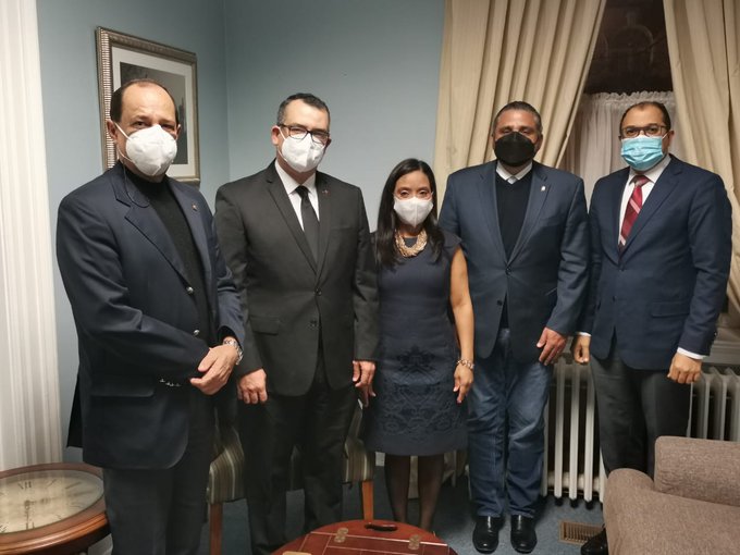 Comision Pleno Con Encargada De Negocio Embajada