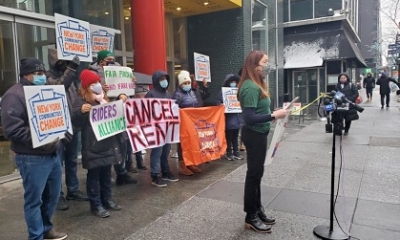 Protestan Contra Gobernador Cuomo Ante Alza Tarifa Del Metro Y En Puentes De La Ciudad