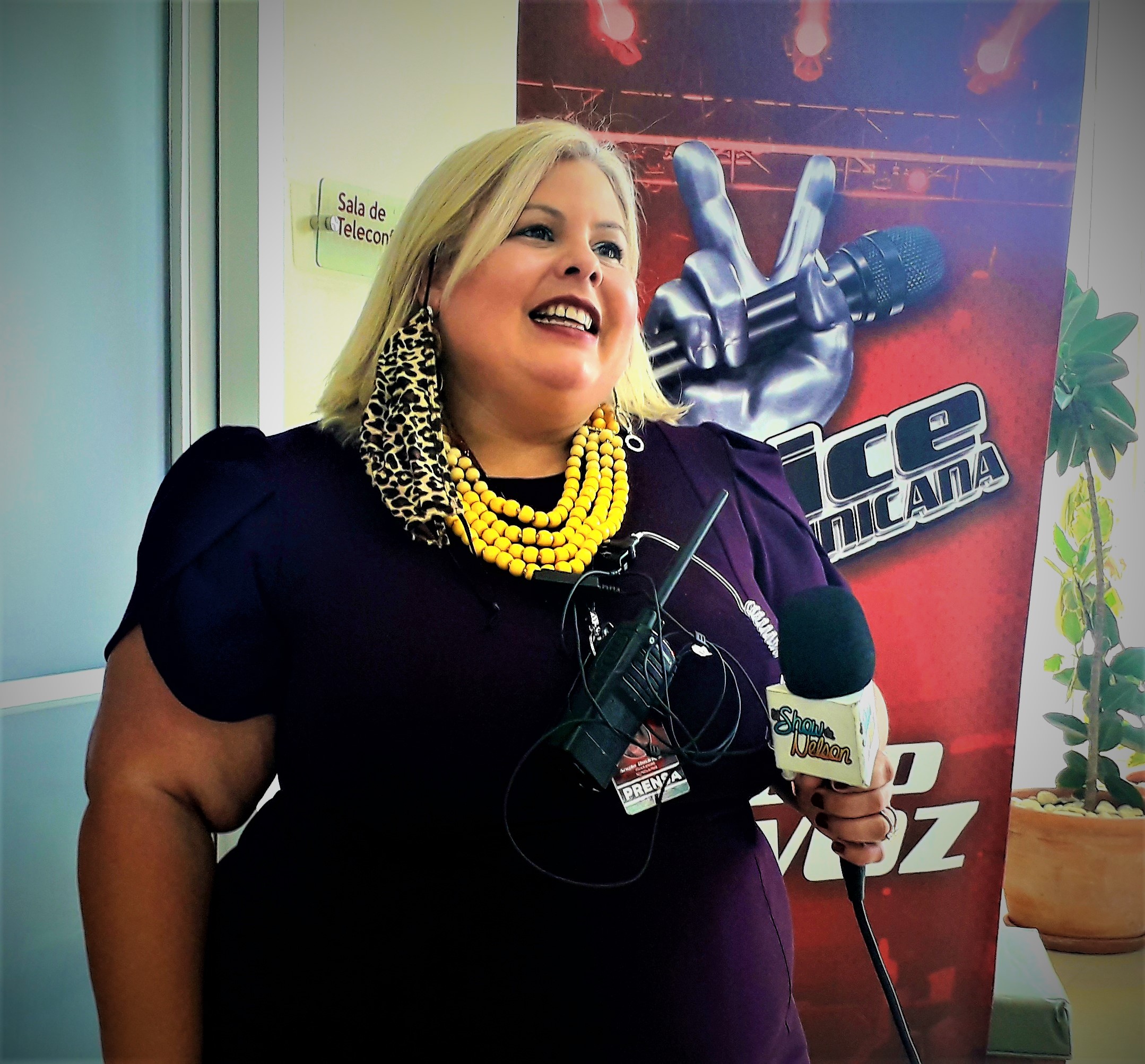 Anggie Rodriguez Productora General The Voice