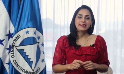 Foto Fanny Salinas Presidenta Del PARLACEN.