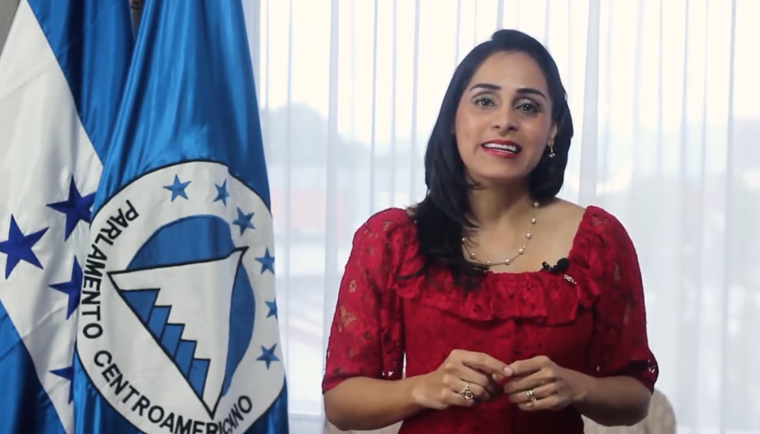 Foto Fanny Salinas Presidenta Del PARLACEN.