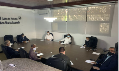 Foto Diputados De La Bancada Domininicana Reunido En La Sesion Plenaria Ordinaria.