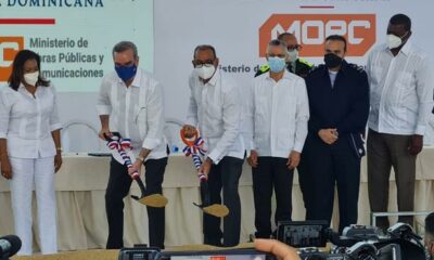 Presidente Abinader Y Ministro Obras Publicas Dan Primer Palaza Avenida Hipica