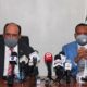 Foto El Viceministro De MICM Ramon Perez Fermin Junto Al Doctor Eddy Alcantara En El Acto De Toma De Posesion.