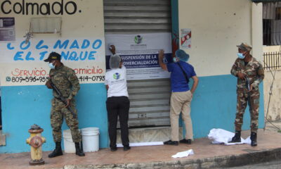 Foto Cierre De Colmado El Tanque En SDE