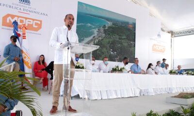 Ministro Deligne Ascencion Pronunica Discurso Inicio Obras Malecon De Nagua