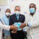 Tony Pena Entrega Medicamentos Contra El Cancer