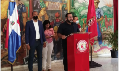 Foto Ramon Rogelio Genao Habla En La Sede Del PRSC
