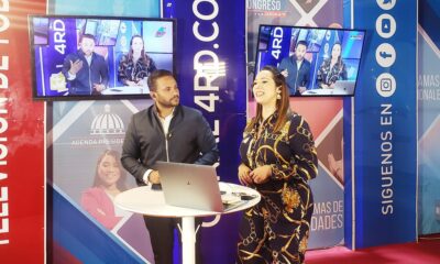 Alex Santiago Y Rafaelina Bisono CANAL 4 EN EXPO CIBAO Rotated E1633020887815