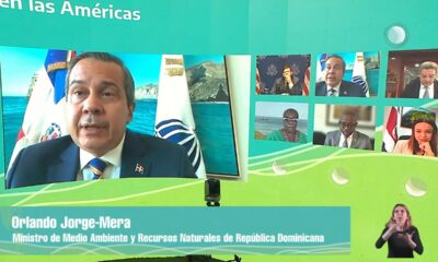 Ministro Durante Intervencion En Dialogo De Alto Nivel
